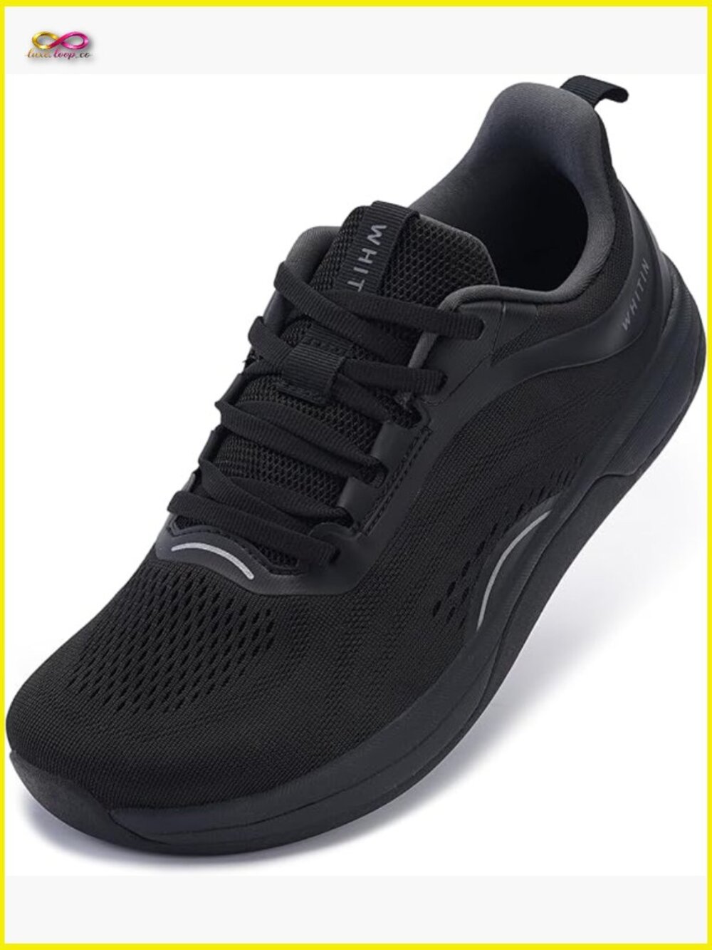 Wide Toe Box Road Running Shoes Zero Drop Lightweight Breathable Cushioned
